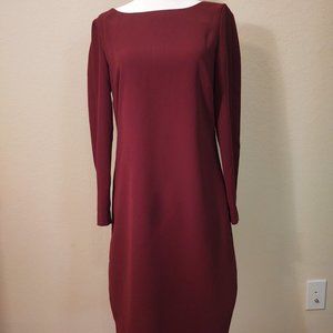 Banana Republic Burgundy Dress Size 2.